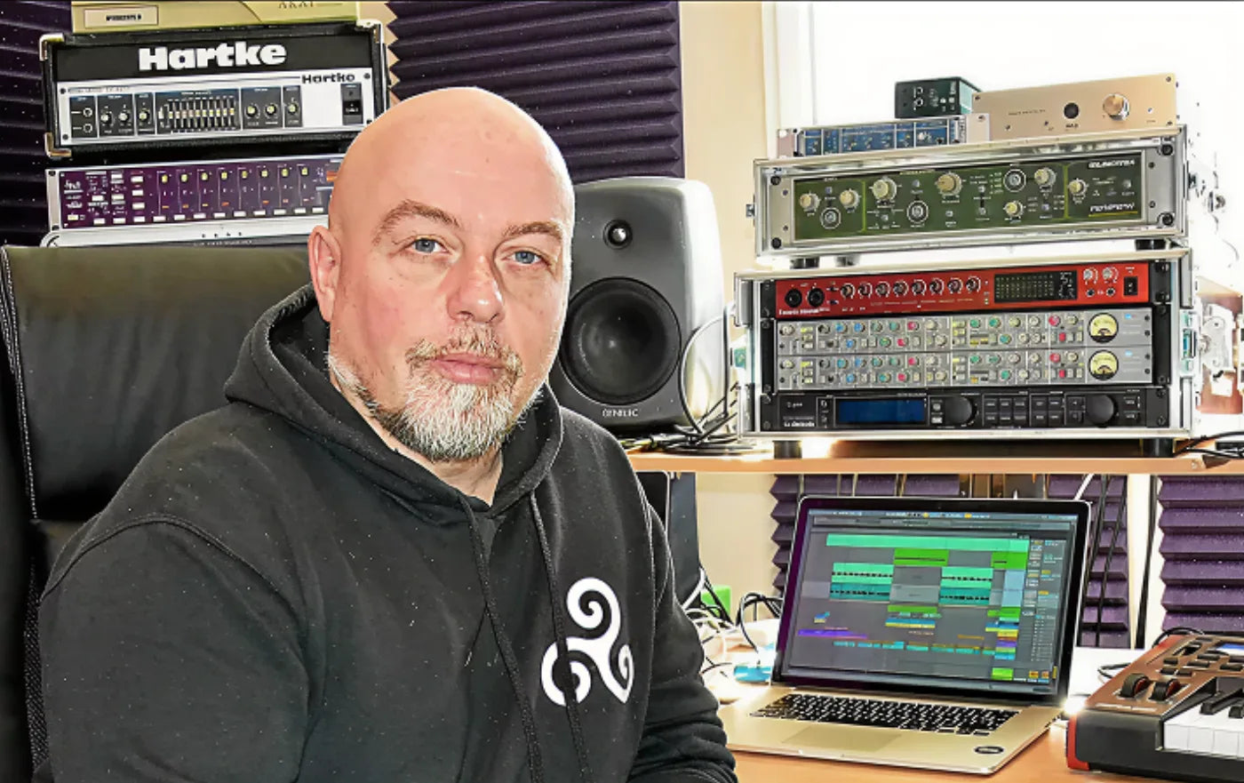 Yann Cortella in his studio