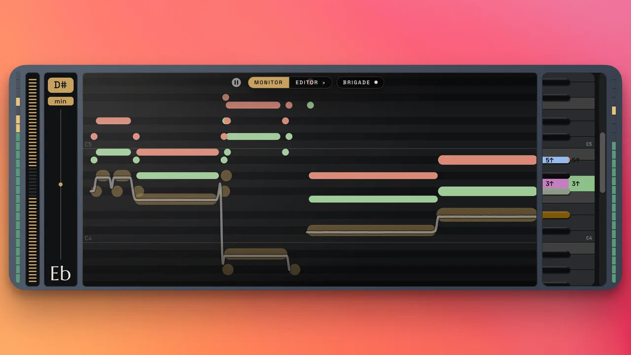 Instant harmonies in Voicemax